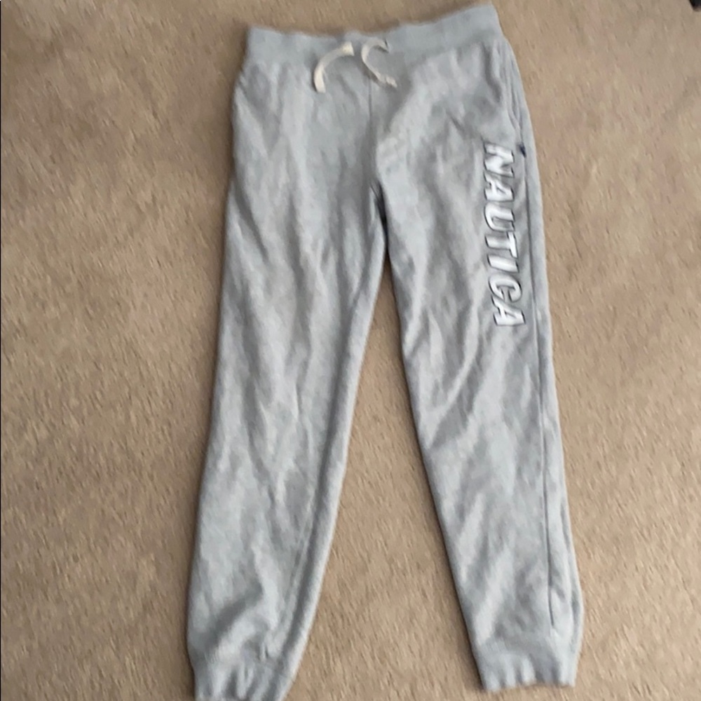 grey nautica joggers